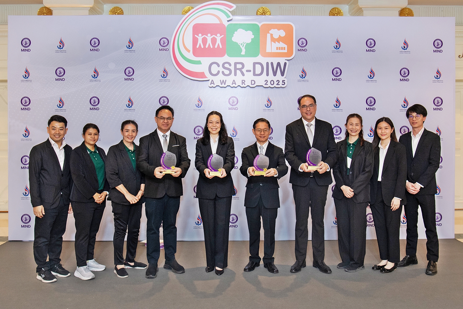 30 โรงงาน CPF รับรางวัล CSR-DIW Continuous Award ร่วมรับผิดชอบสังคมต่อเนื่อง